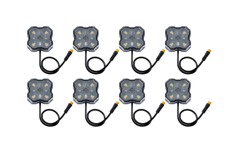 Diode Dynamics Stage Series SXS Rock Light Installer Kit - RGBW M8 w/Controller (8-pack) - Image 7