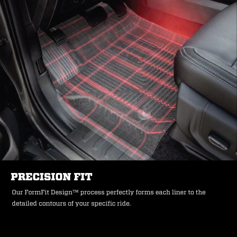 Husky Liners 21-24 Ford Bronco Sport X-Act Contour Second Row Floor Liner - Black - Image 3