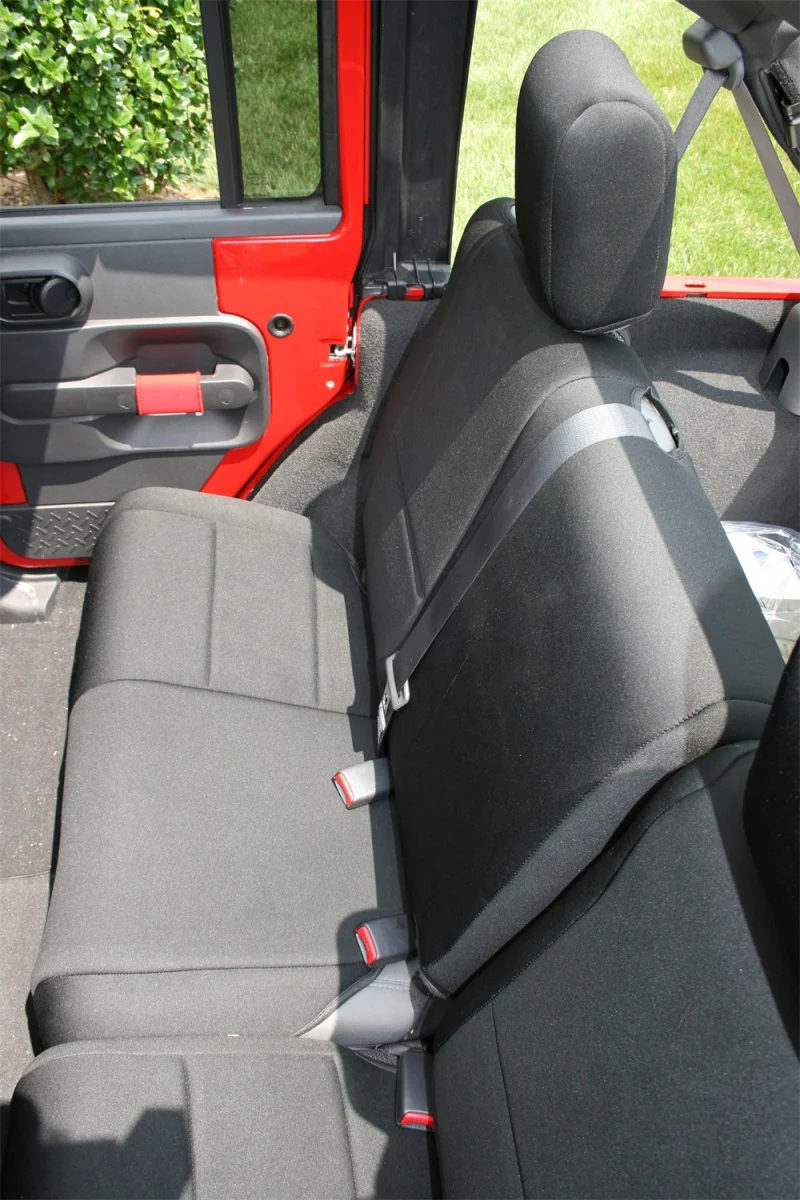 Rugged Ridge Neoprene Rear Seat Cover 07-18 Jeep Wrangler JKU - Image 3