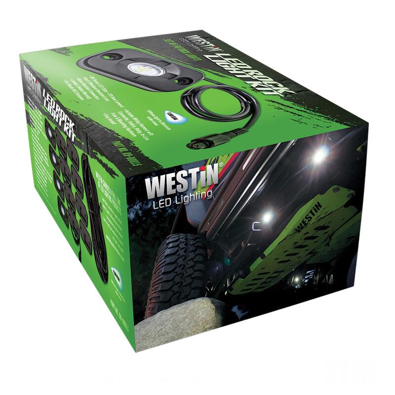Westin LED Rock Light Kit - 07-18 Jeep Wrangler JK / 18-19 Jeep Wrangler JL - Image 9